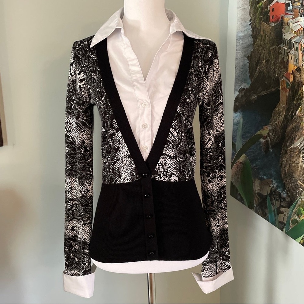 Inc International Concepts Top Cardigan Sweater Size Small
